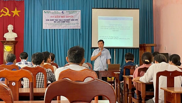 Sản xuất nho, táo theo VietGAP gắn với du lịch sinh thái: Phát huy giá trị của cây trồng đặc thù