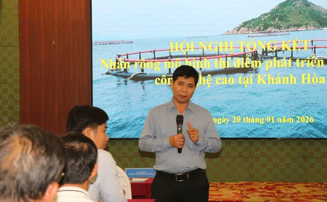 Khánh Hòa đột phá nuôi biển công nghệ cao, hiện đại hóa nghề cá bền vững