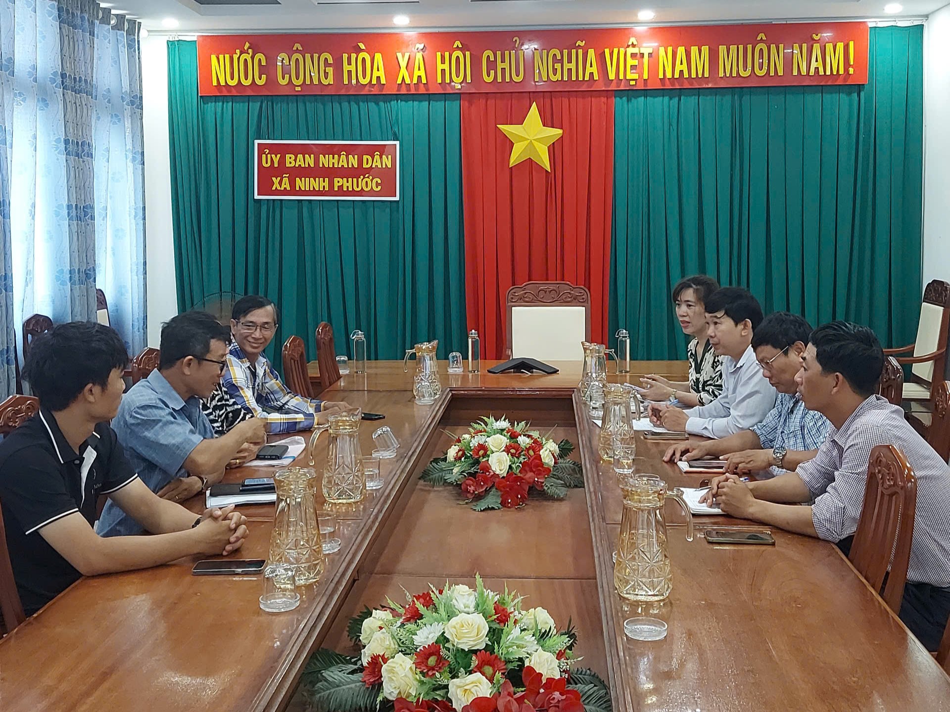 Ninh Phước: Khảo sát, lựa chọn hộ dân triển khai mô hình thâm canh giống nho mới theo GAP